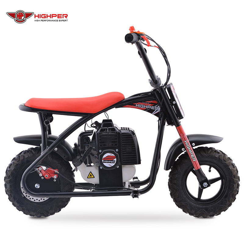 52cc gasoline mini bike from the HIGHPER range